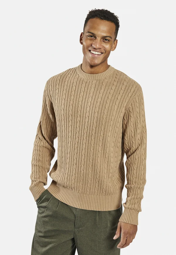 LIAM REGULAR FIT - Strickpullover - beige