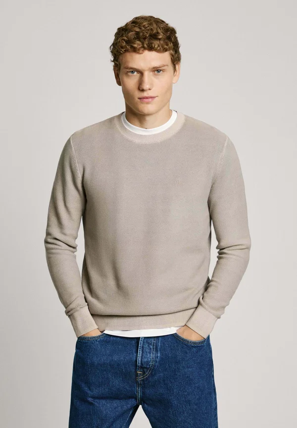 LIAM - Strickpullover - light beige