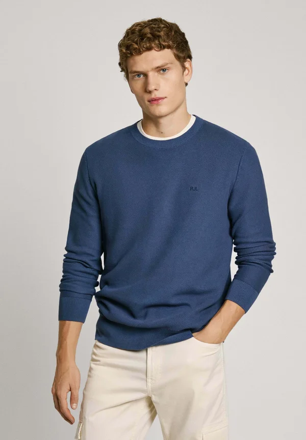 LIAM - Strickpullover - scout blue