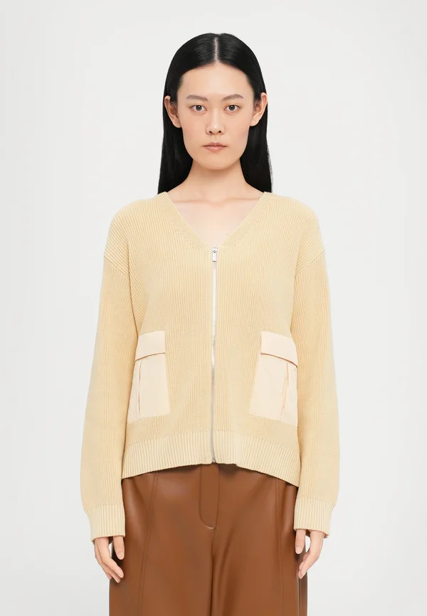 LIBERO - Strickjacke - avorio