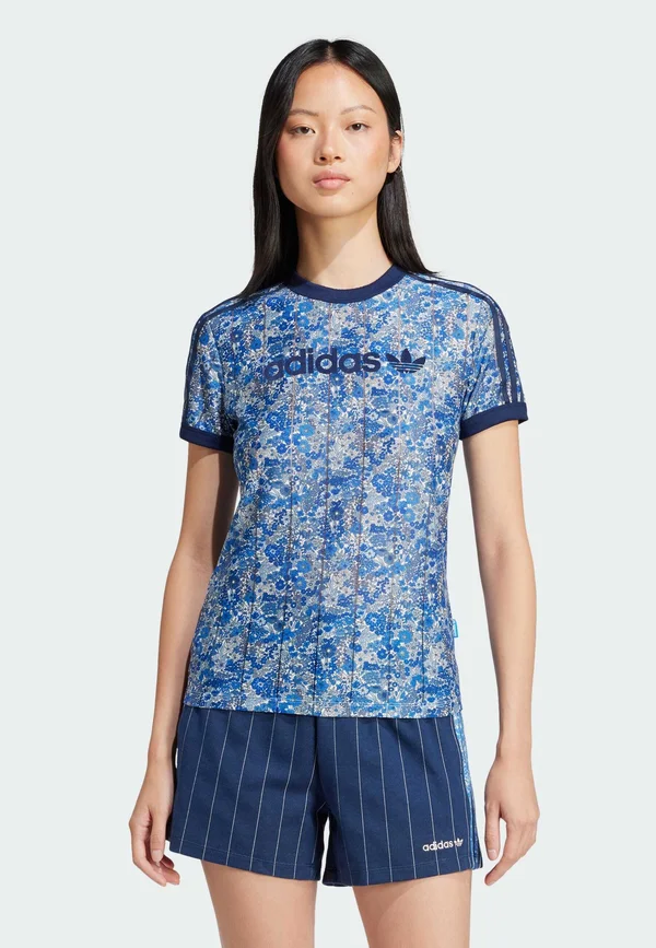 LIBERTY CALI  - T-Shirt print - multicolor chalk white ambient sky night indigo