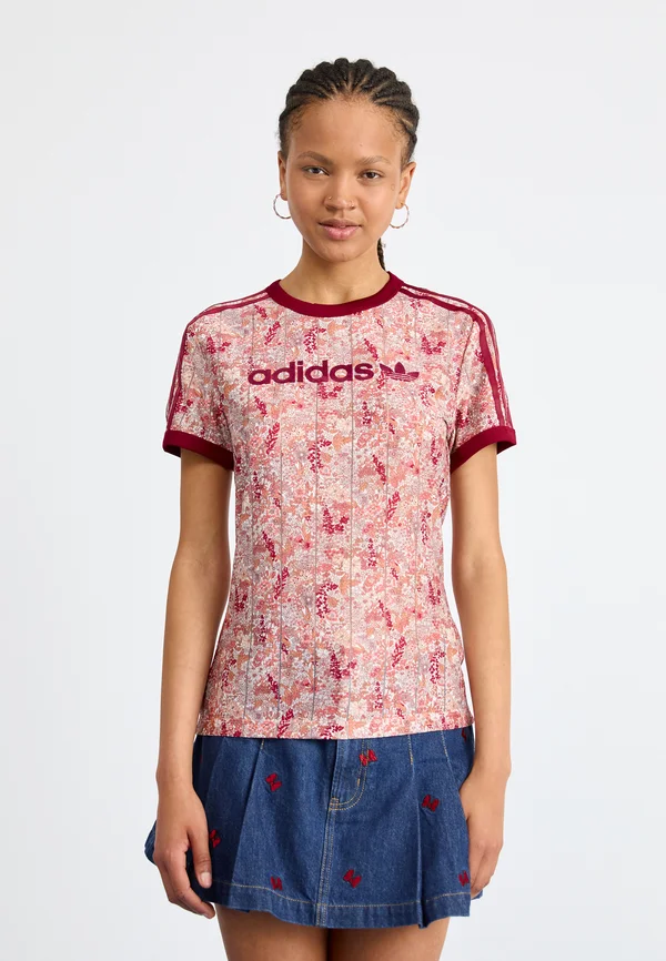 LIBERTY CALI  - T-Shirt print - multicolor/wonder quartz/ambient blush/collegiate burgundy