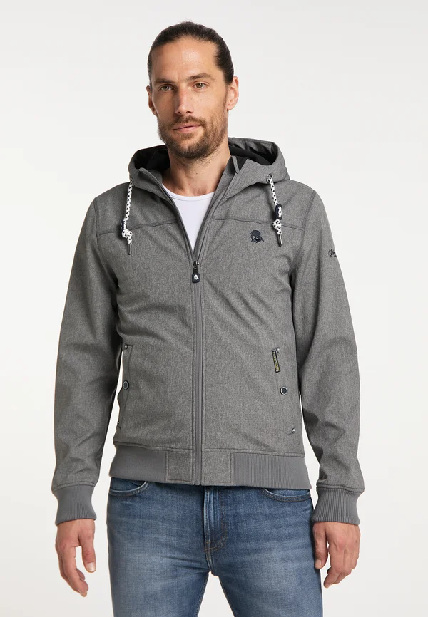 LICHTREFLEKTIERENDER CHANCERY - Outdoorjacke - grau melange aop