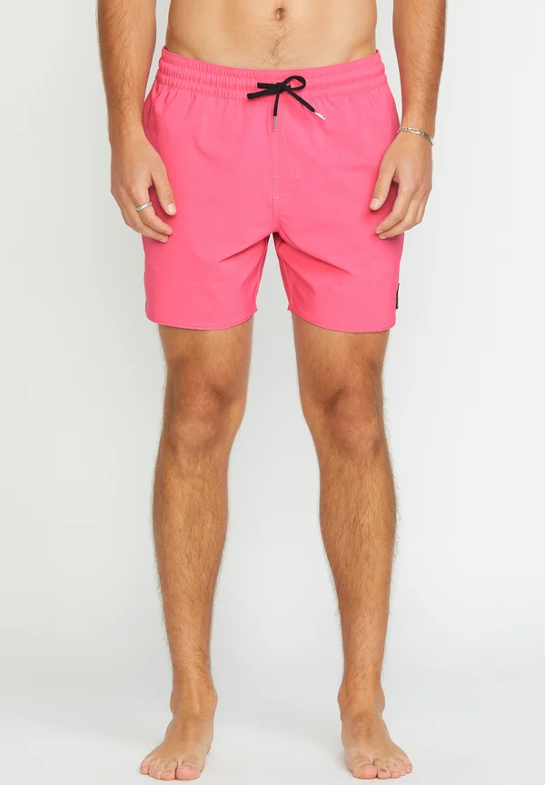 LIDO SOLID TRUNK 16" - Badeshorts - neon pink