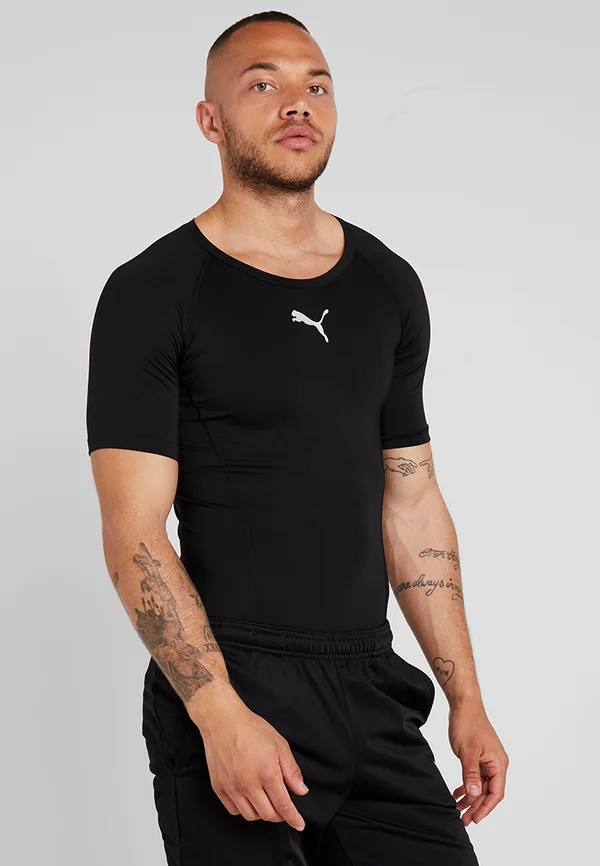 LIGA BASELAYER TEE  - Unterhemd/-shirt - black