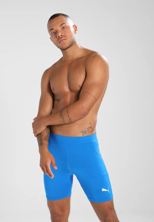 LIGA BASELAYER - Tights - electric blue lemonade