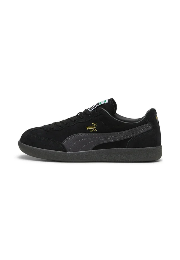 LIGA - Sneaker low - black dark coal  gold