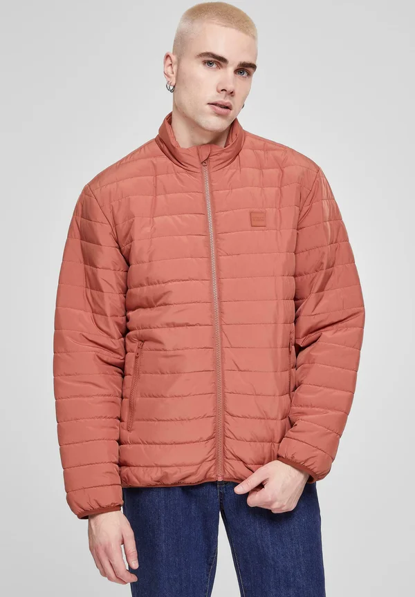 LIGHT BUBBLE - Winterjacke - terracotta