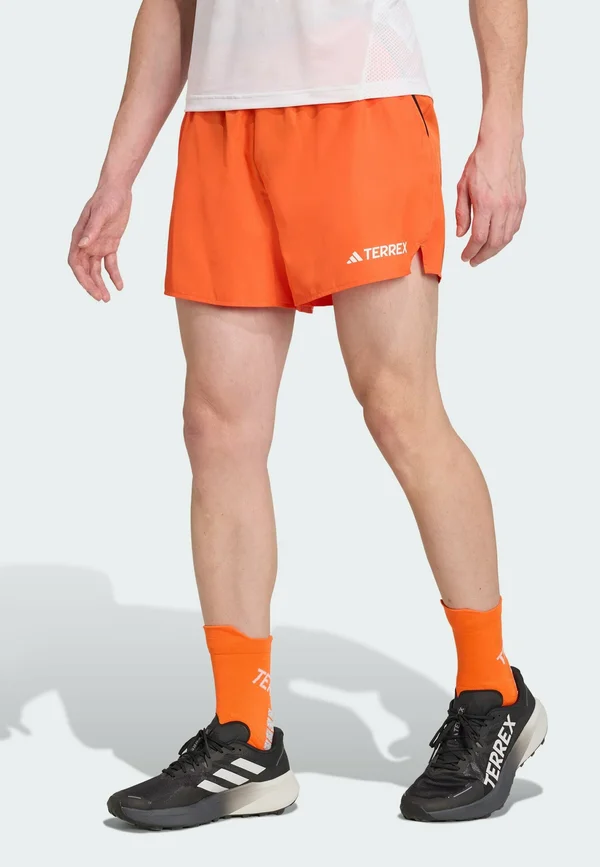 LIGHT - Kurze Sporthose - semi impact orange