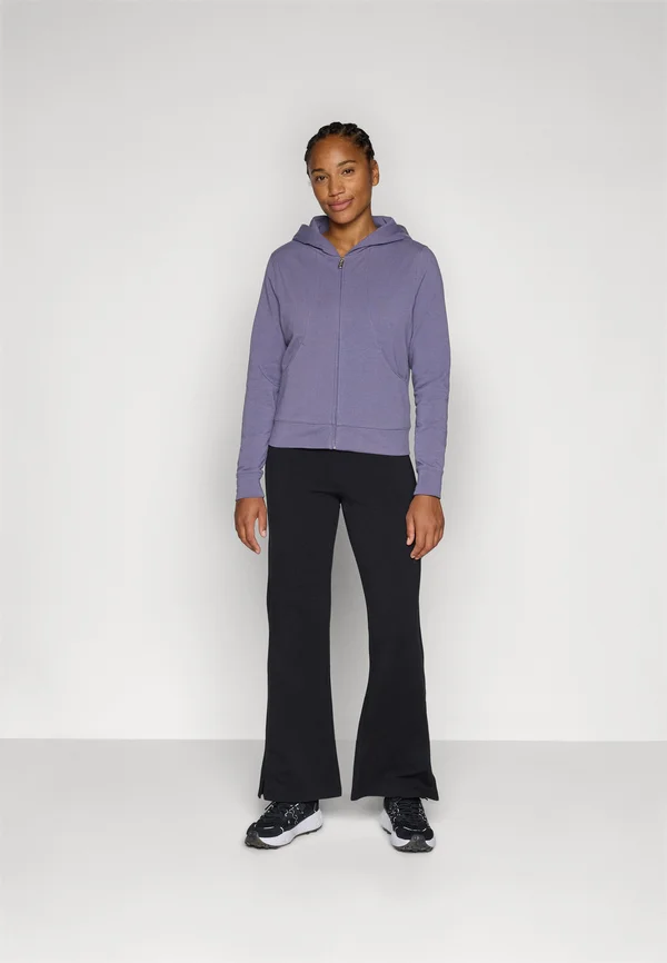 LIGHT STRETCH FULL ZIP SWEATSUIT SET - Trainingsanzug - purple/black