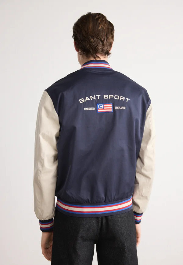 LIGHT VARSITY JACKET - Bomberjacke - evening blue