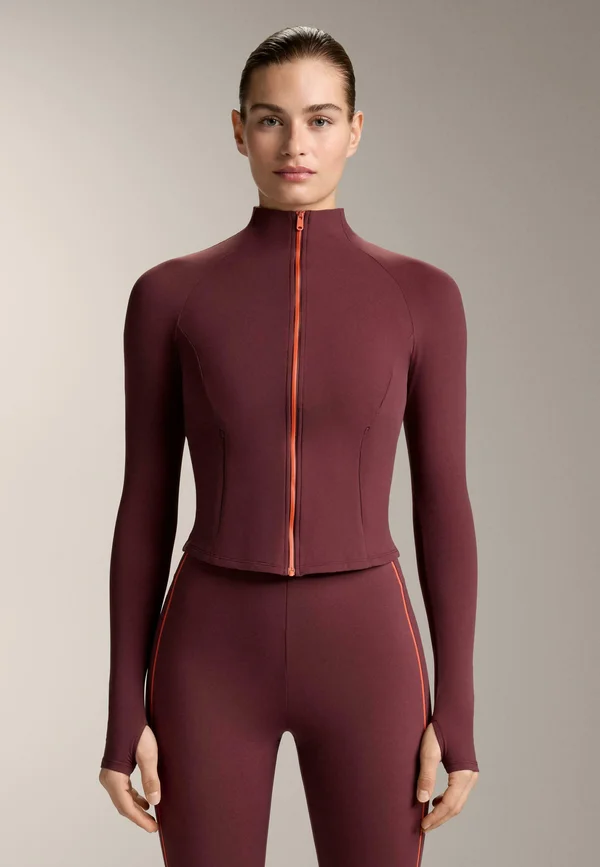 LIGHT WARM TECHNICAL - Trainingsjacke - mottled brown