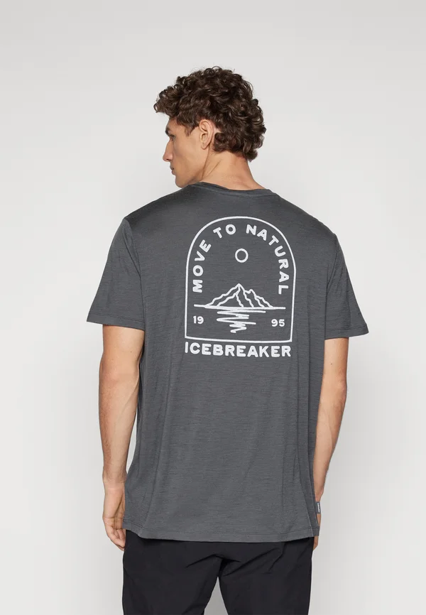 LIGHT WEIGHT TECH LITE GRAPHIC - Sport T-Shirt - dark grey