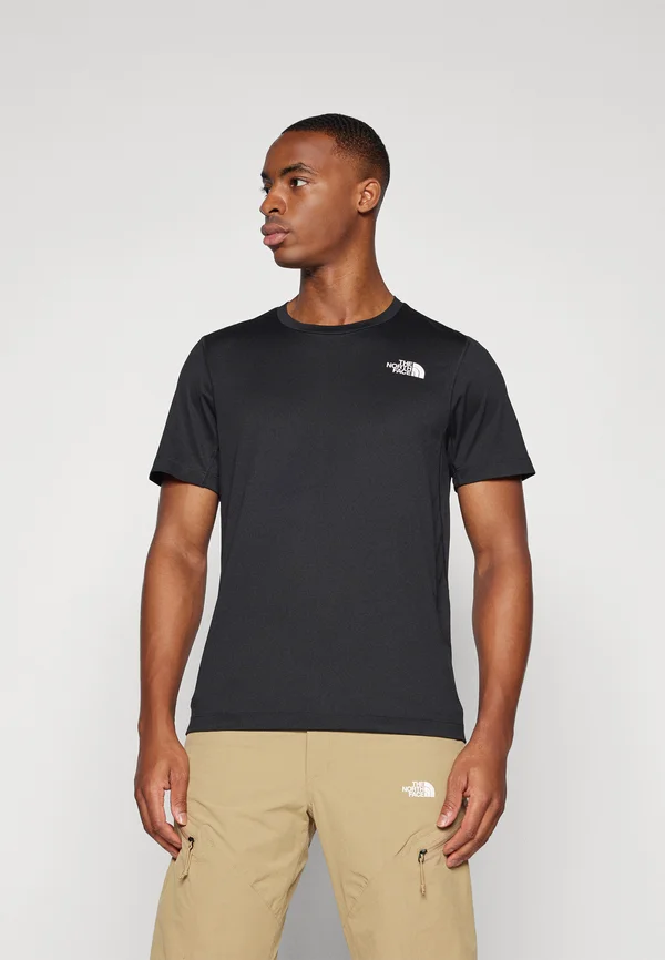 LIGHTBRIGHT TEE - Sport T-Shirt - black