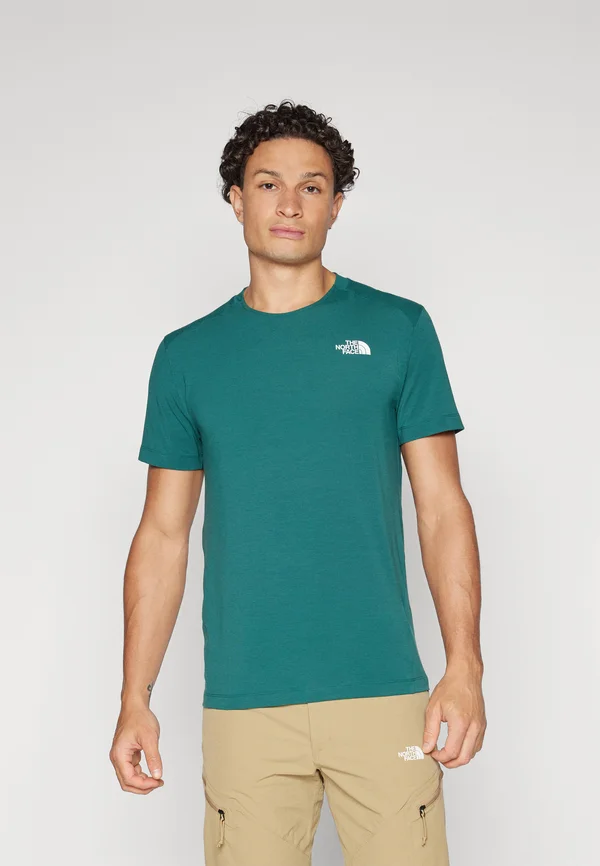 LIGHTNING ALPINE TEE - Sport T-Shirt - deep nori