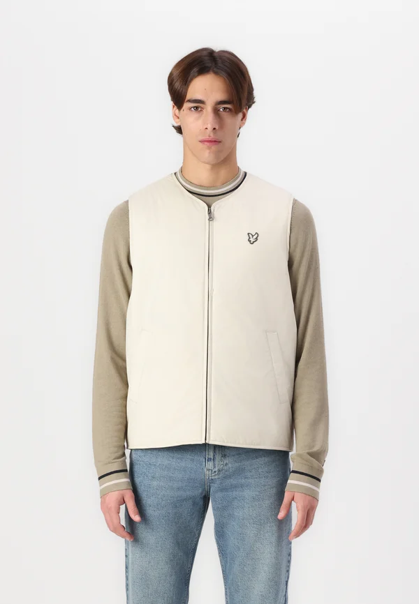 LIGHTWEIGHT FILLED GILET - Weste - discovery khaki