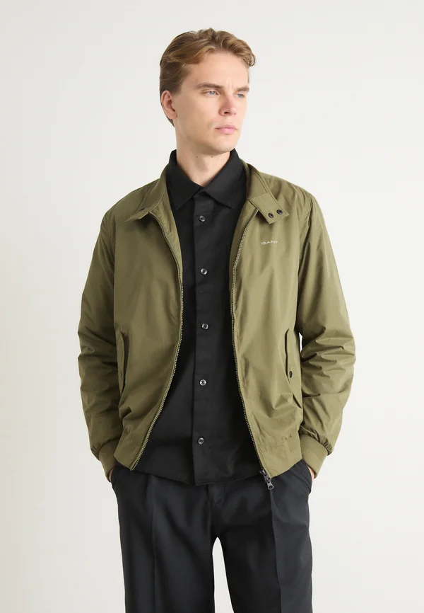 LIGHTWEIGHT HARRINGTON JACKET - Leichte Jacke - juniper green