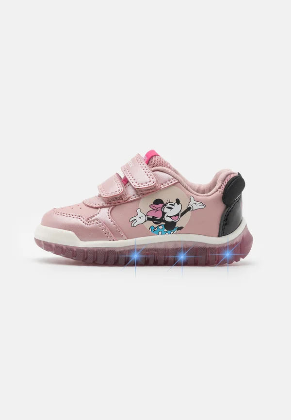 LIGHTYLOO GIRL LIGHT UP - Sneaker low - old rose/black