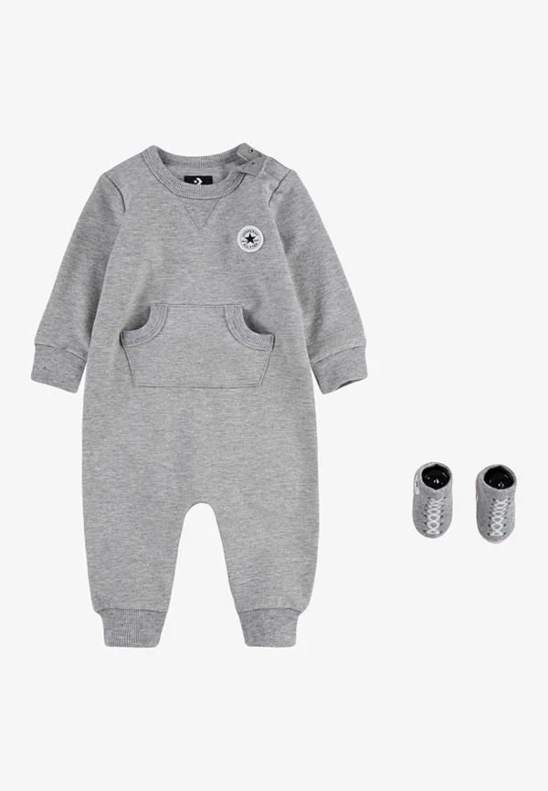 LIL CHUCK COVERALL SET - Jumpsuit - dark grey heather
