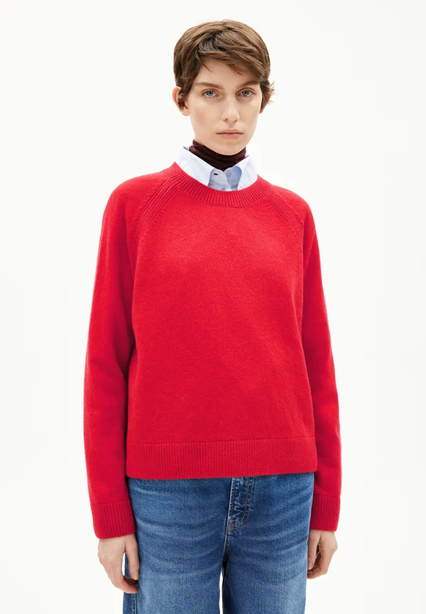 LILIRIAA REGLANA  - Strickpullover - candy apple