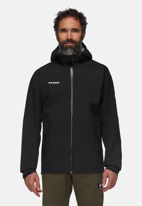 LINARD GUIDE HOODED - Hardshelljacke - black