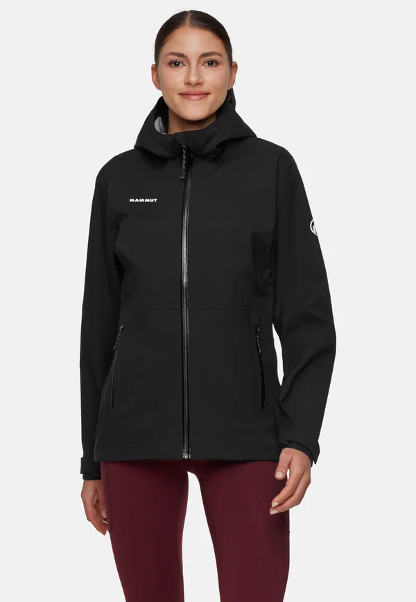 LINARD GUIDE HOODED - Hardshelljacke - black
