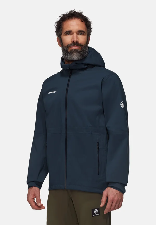 LINARD GUIDE HOODED - Hardshelljacke - marine