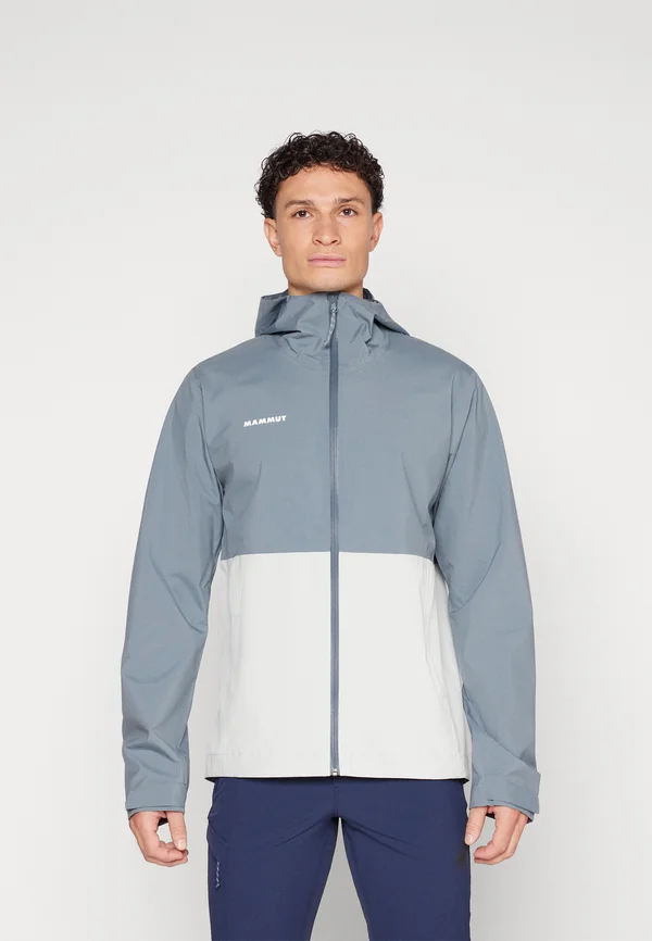 LINARD LIGHT HOODED JACKET MEN - Hardshelljacke - strata/silver sage