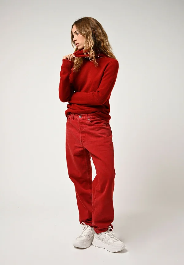 LINDA - Strickpullover - ruby