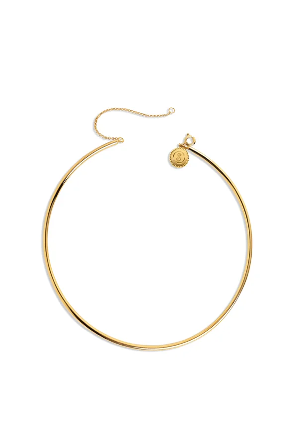 LINE CHAIN - Halskette - gold-coloured