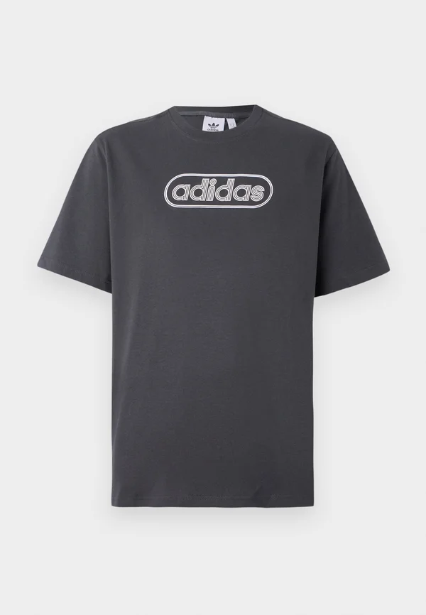 LINE LOGO UNISEX - T-Shirt print - black