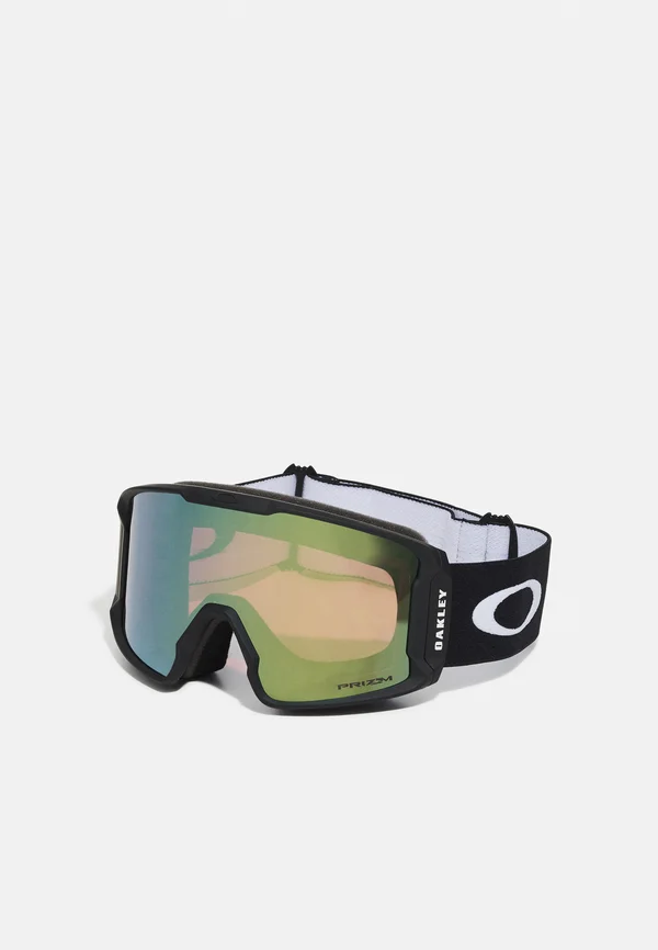 LINE MINER L UNISEX - Skibrille - matte black/prizm sage gold