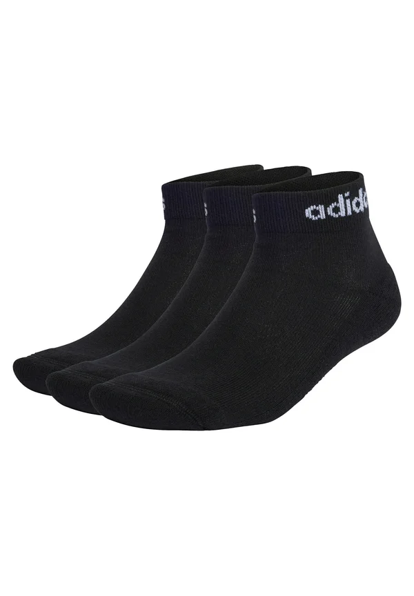 LINEAR CUSHIONED 3 PACK - Sportsocken - black/white
