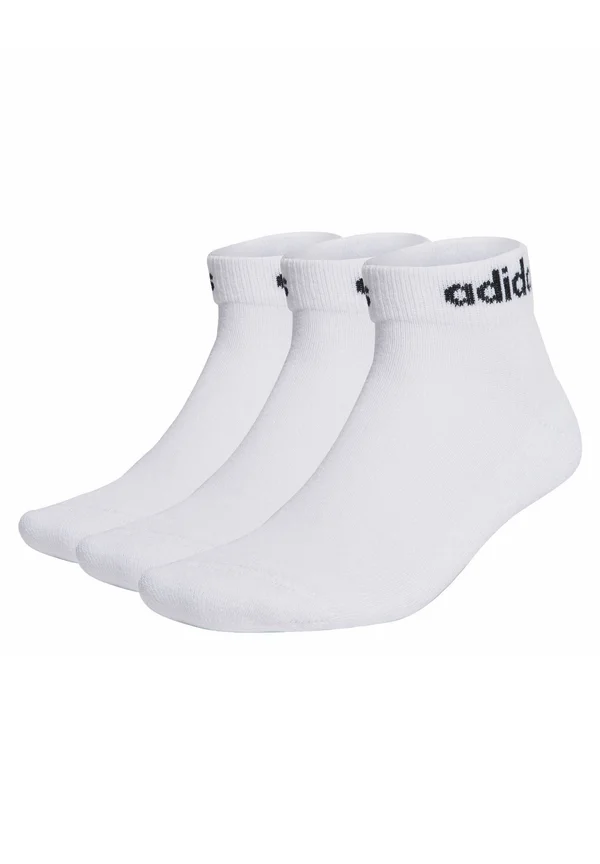 LINEAR CUSHIONED 3 PACK - Sportsocken - white/black