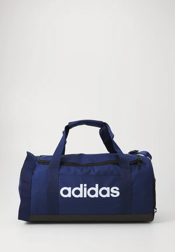 LINEAR DUFFEL SMALL - Sporttasche - dark blue/white