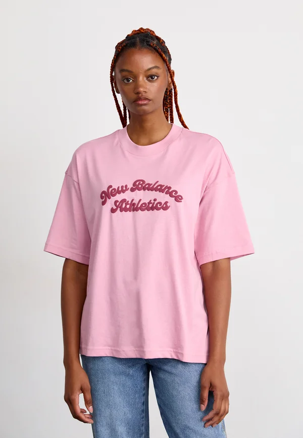 LINEAR HERITAGE - T-Shirt print - pink