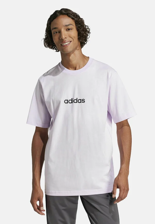 LINEAR  SINGLE  TEE - T-Shirt print - ice lavender black