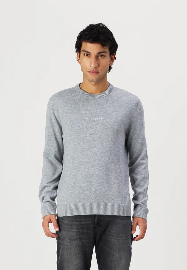LINEAR SMALL CHEST SWEATER - Strickpullover - grey