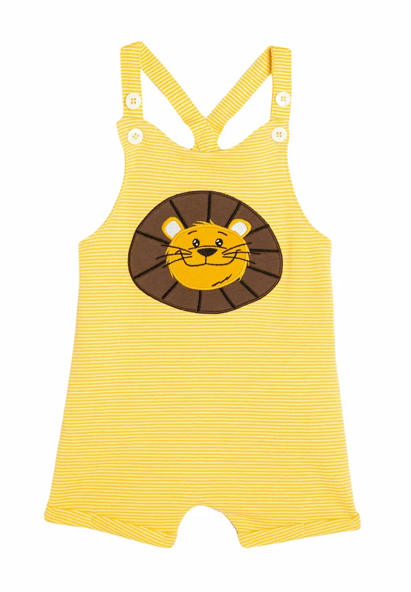 LION DETAIL - Latzhose - yellow