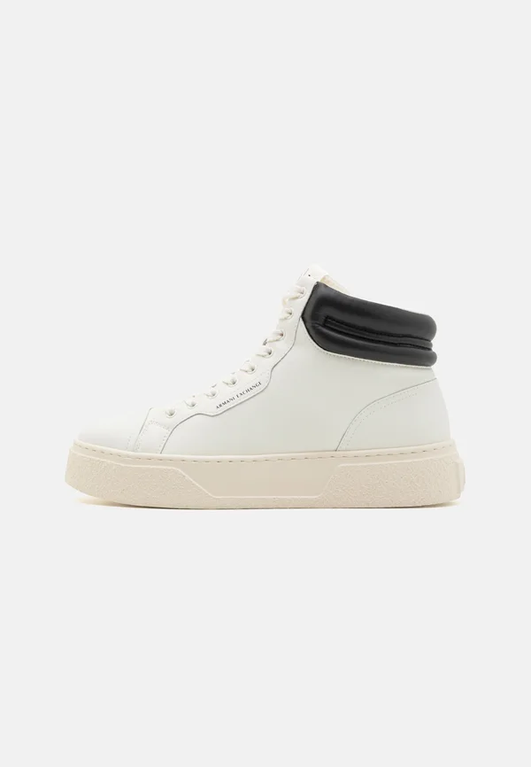 LION - Sneaker high - off white/black