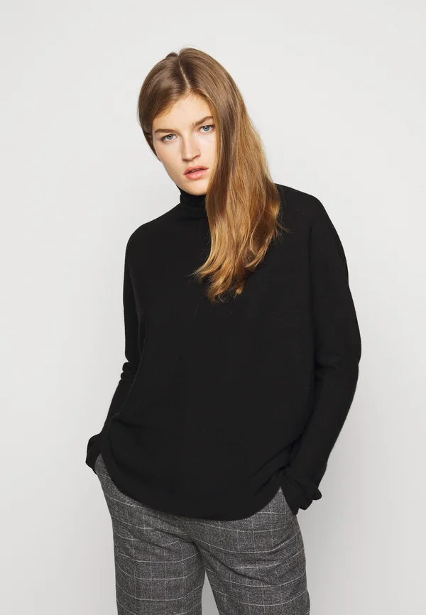 LIORA - Strickpullover - schwarz