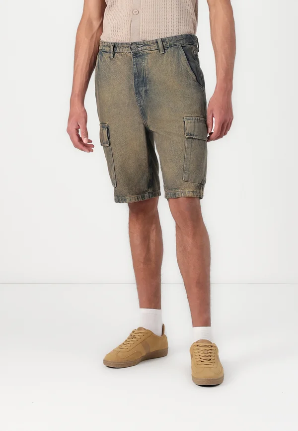 LISBON - Jeans Shorts - dark blue