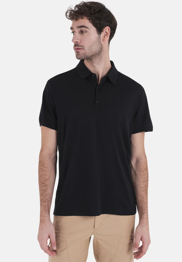 LITE SS - Poloshirt - BLACK