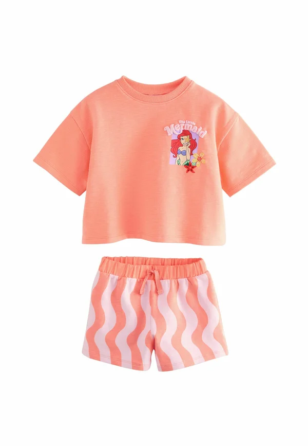 LITTLE MERMAID ARIEL SET - Shorts - coral pink
