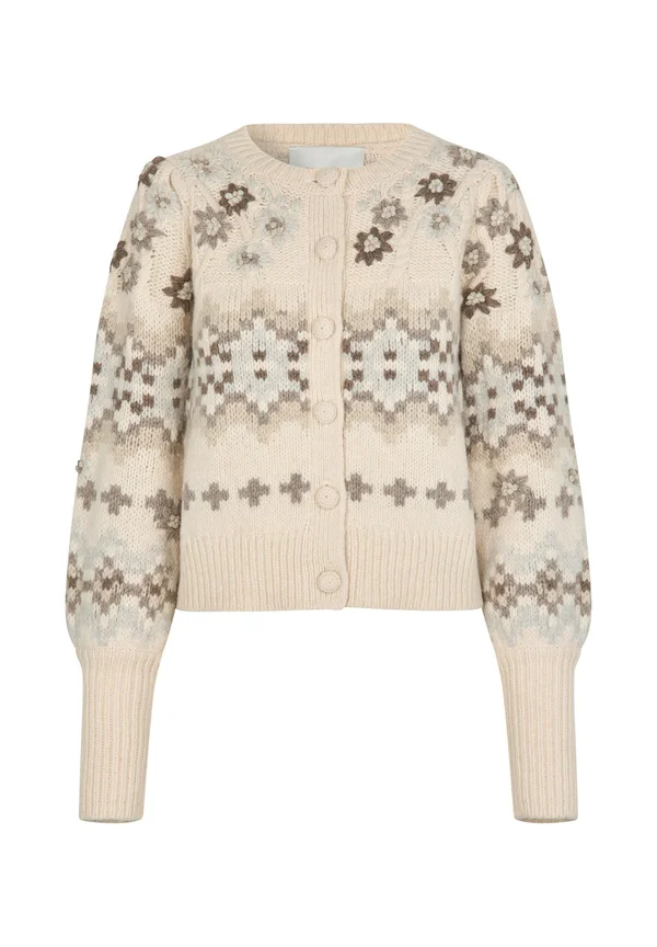 LIVADEA - Strickjacke - cream