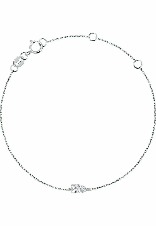 LIVE DIAMANT LAB GROWN - Armband - weißgoldfarben