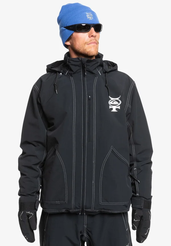 LIVE WIRE - Snowboardjacke - true black