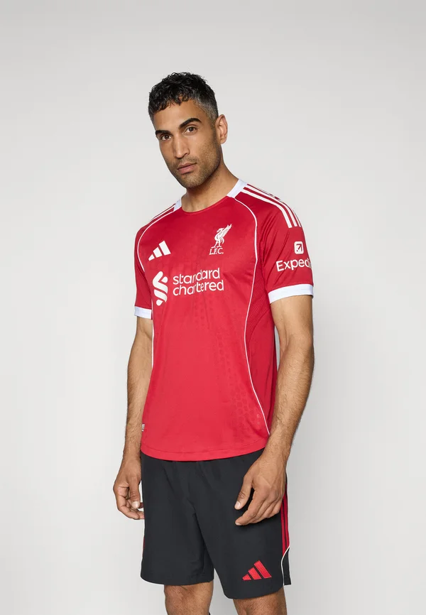LIVERPOOL FC 25/26 HOME JERSEY AUTHENTIC - Vereinsmannschaften - strawberry red
