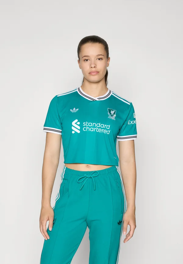 LIVERPOOL FC 25/26 THIRD JERSEY CROP - Vereinsmannschaften - sea green