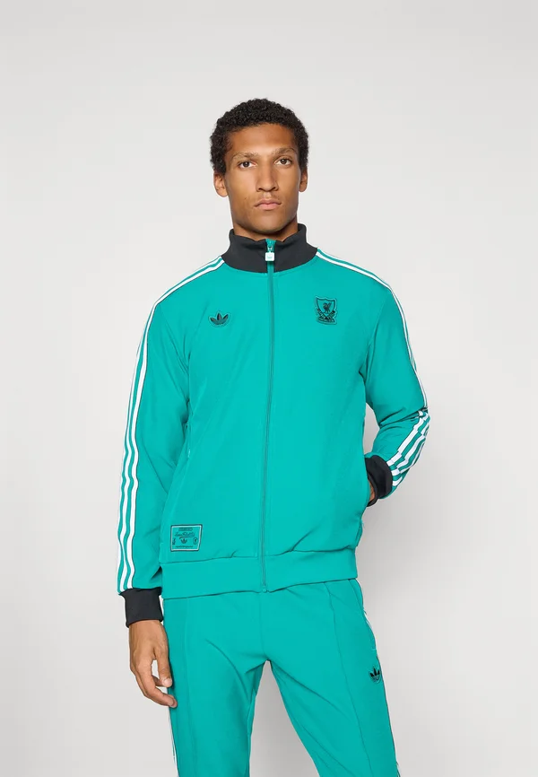 LIVERPOOL FC ICON TRACK TOP - Vereinsmannschaften - sea green